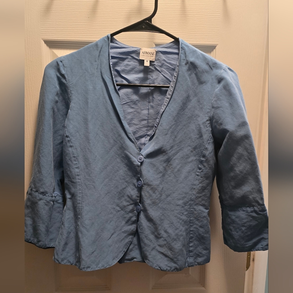 Armani Collezioni Light Blue Shirt